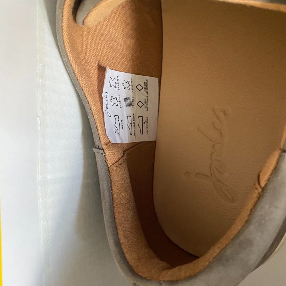 Joules Solena Luxe Gray Star Shoe US Size 5 - Picture 6 of 9